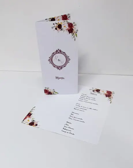 Cardápio Casamento