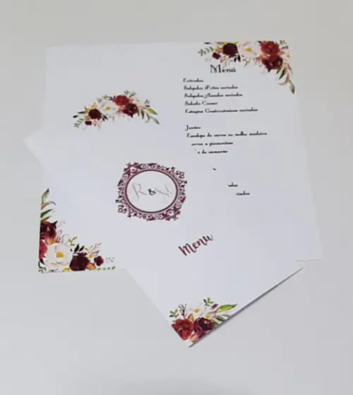 Cardápio Casamento