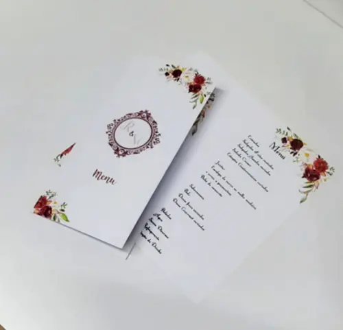 Cardápio Casamento