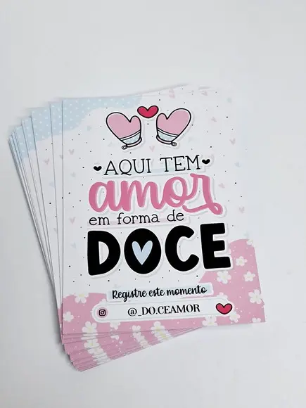 Cartão de Agradecimento ao Cliente