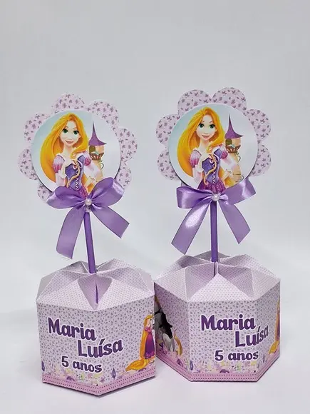 Centro de Mesa Rapunzel