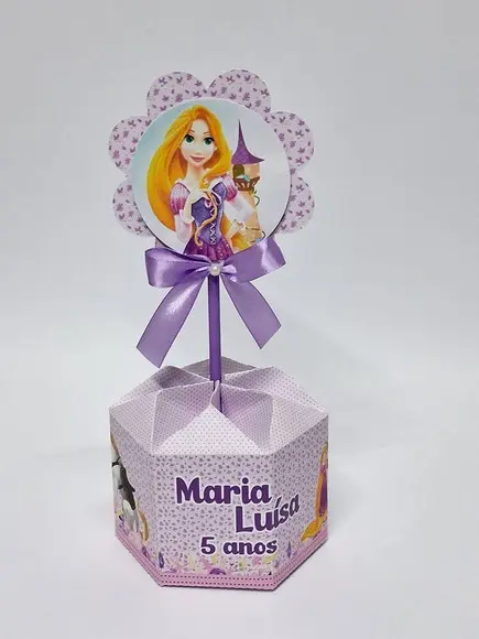 Centro de Mesa Rapunzel