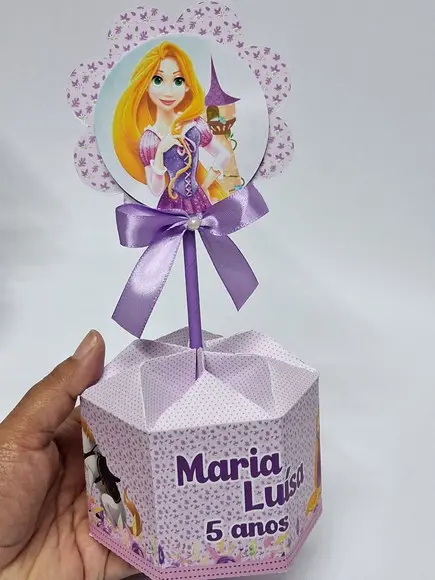 Centro de Mesa Rapunzel