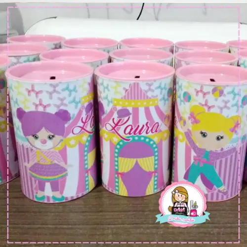 Cofre Circo Rosa