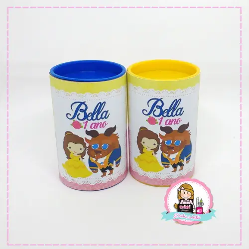 Cofre Personalizado Bela e a Fera