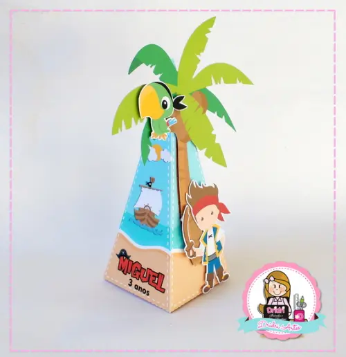 Cone Coqueiro Jake E Os Piratas