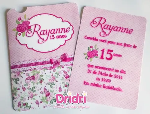 Convite 15 anos