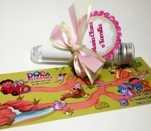 Convite Dora Aventureira