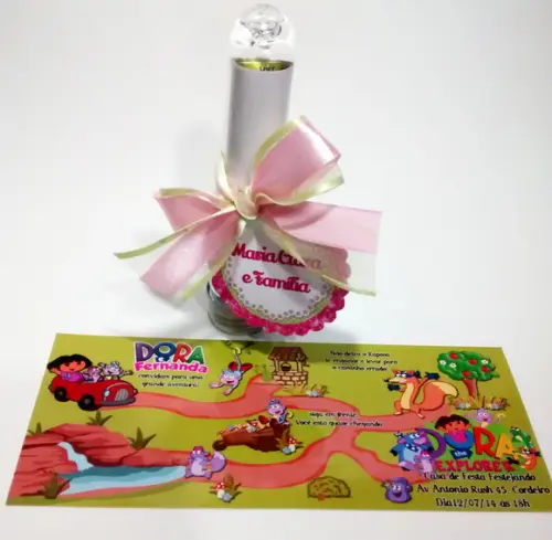 Convite Dora Aventureira
