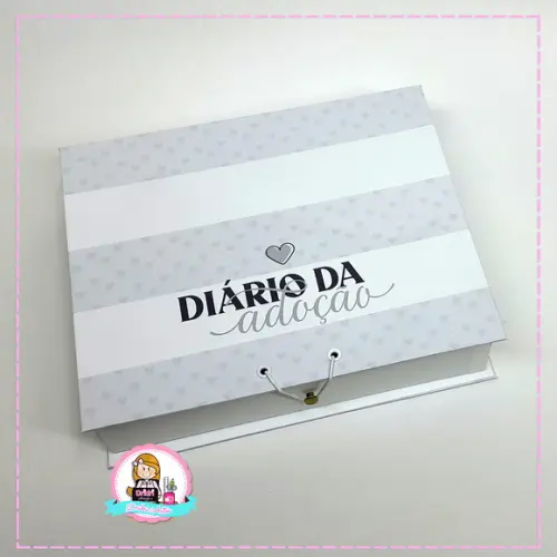 Diário da Adoção com Caixa Personalizada