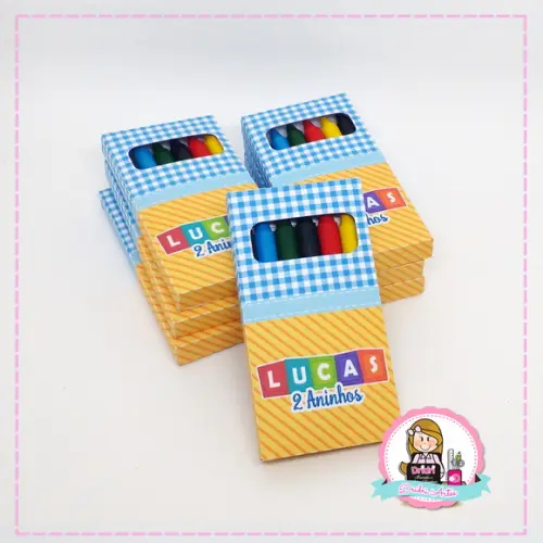 Giz de Cera Personalizado