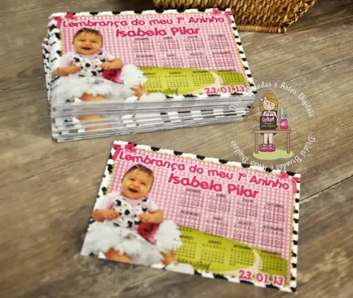 Imã Calendário Lembrança 10x15