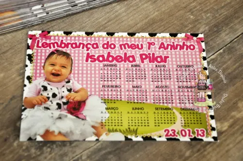Imã Calendário Lembrança 10x15