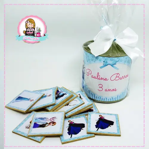 Jogo da Memória Personalizado Frozen