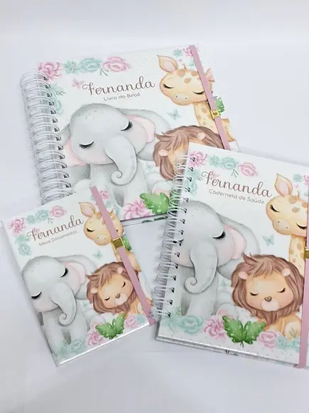 Kit Bebê Safari Menina