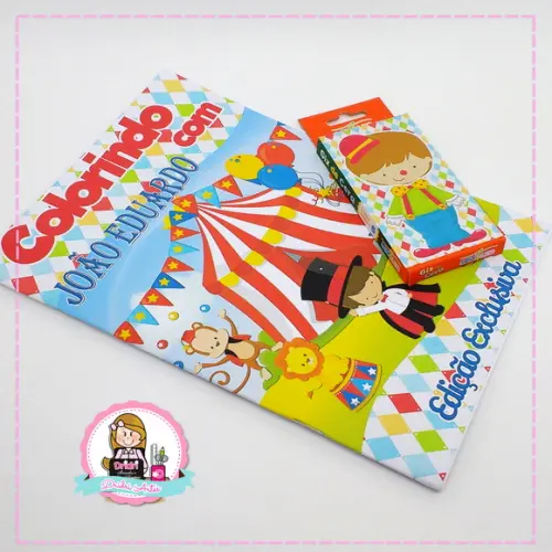 Kit Colorir Circo
