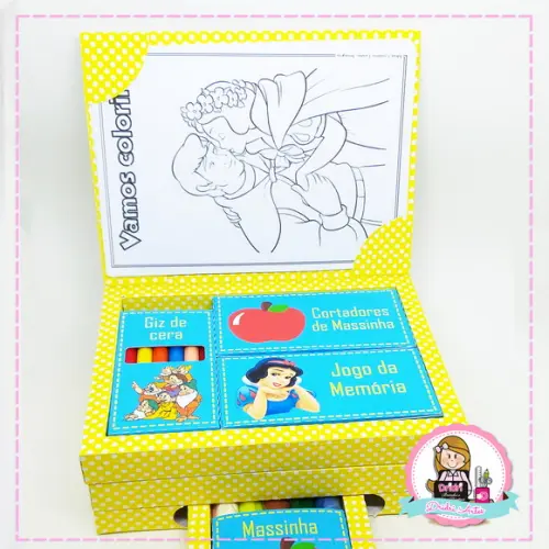 Kit Diversão Branca de Neve Luxo