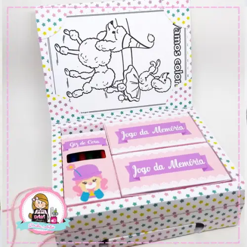 Kit Diversão Circo Rosa