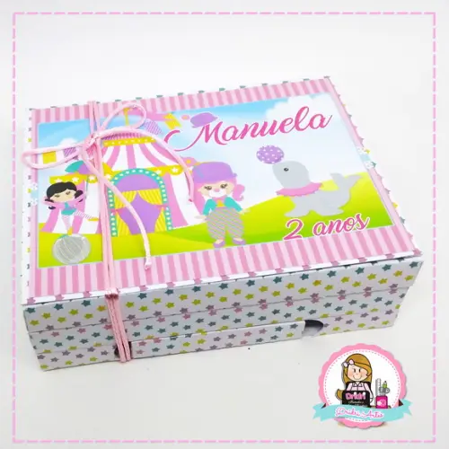 Kit Diversão Circo Rosa