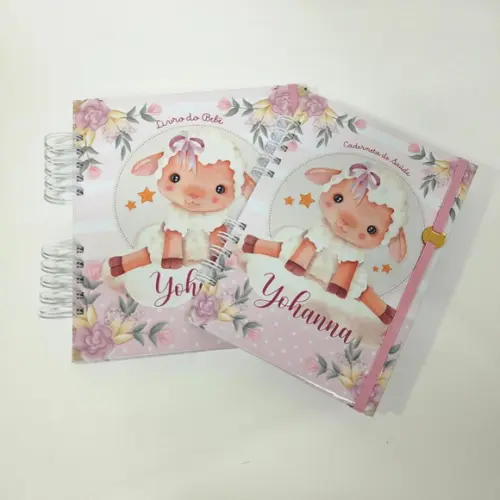 Kit do Bebê Ovelinha Rosa