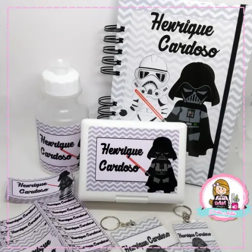 Kit Escolar Personalizado Star Wars