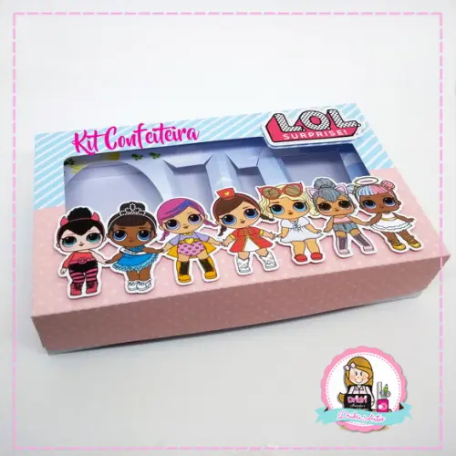 Kit Mini Confeiteiro Lol