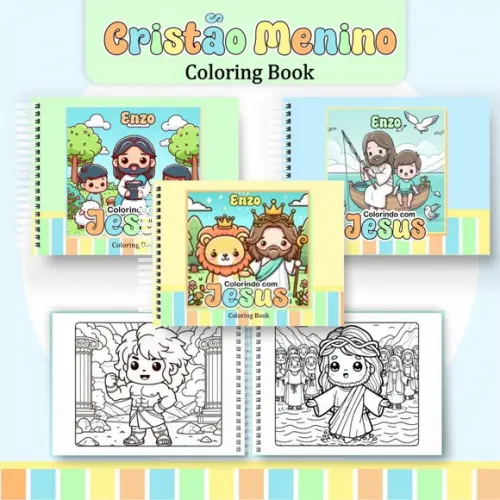 Livro de Colorir Cristão