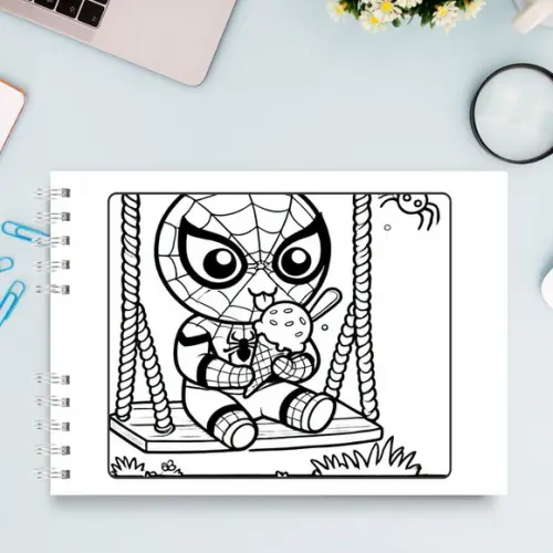 Livro de Colorir Heróis
