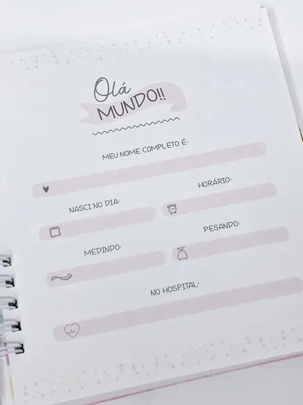 Livro do Bebê Chuva de Bênçãos
