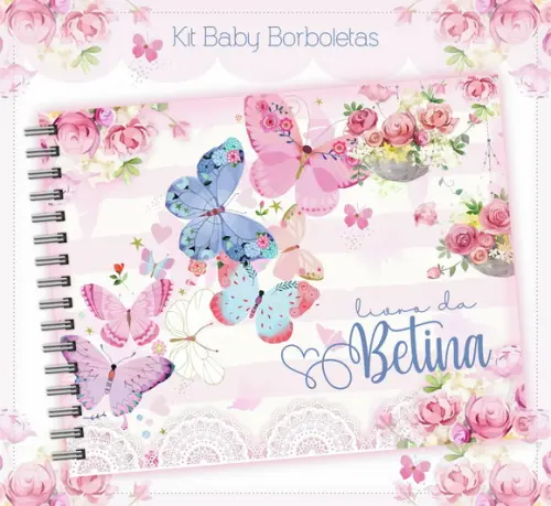 Livro do Bebê Borboletas
