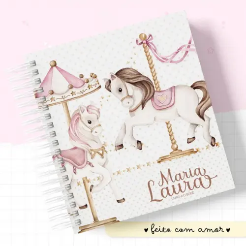 Livro do Bebê Carrossel Menina
