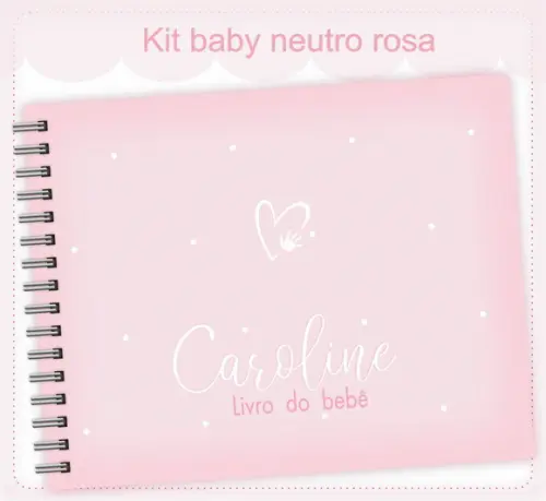 Livro do Bebê Clean Menina