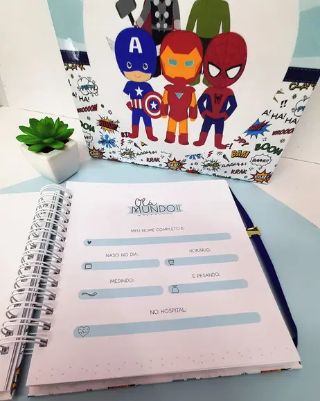Livro do Bebê com Maleta Cartonada