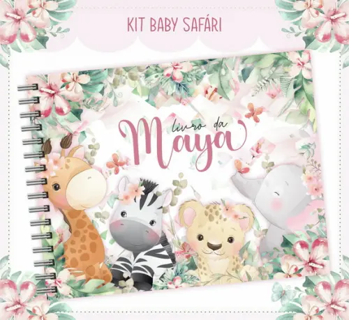 Livro do Bebê Safari Menina
