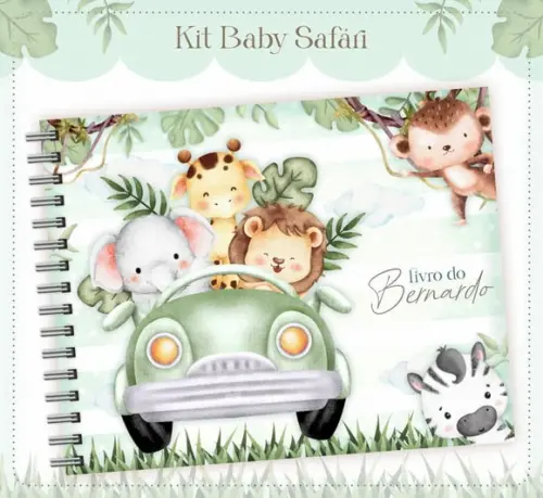 Livro do Bebê Safari Baby