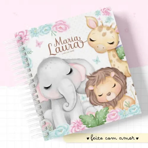 Livro do Bebê Safari Menina