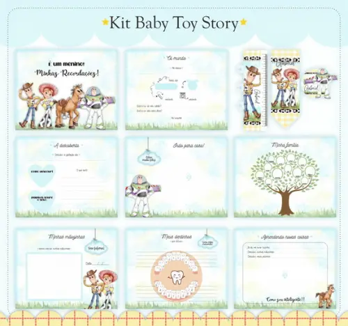 Livro do Bebê Toy Story