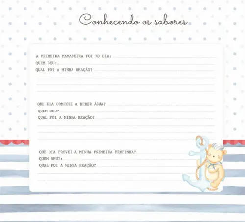 Livro do Bebê Ursinho Marinheiro
