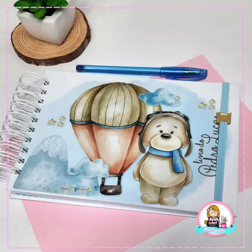 Livro do Bebê Urso Baloeiro