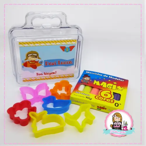 Maletinha com Kit Massinha- Aviador