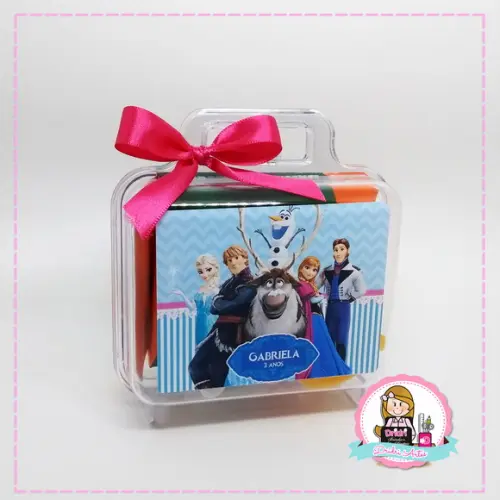 Maletinha com Kit Massinha-frozen