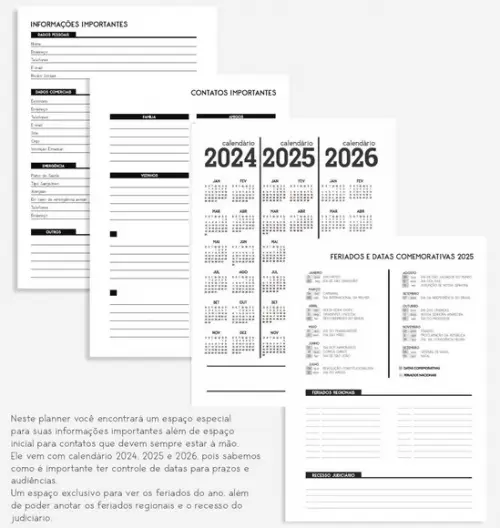 Planner Jurídico 2025