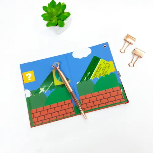 Porta Documentos Super Mario