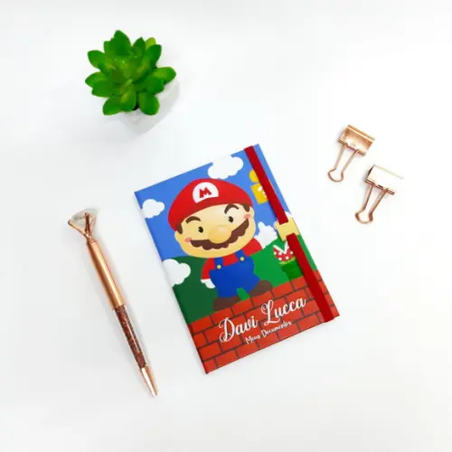 Porta Documentos Super Mario