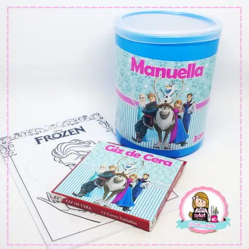 Pote Colorir Frozen