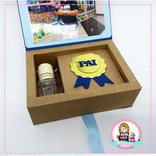 Presente / Lembrancinha Dia dos Pais - Caixa Aromatizador