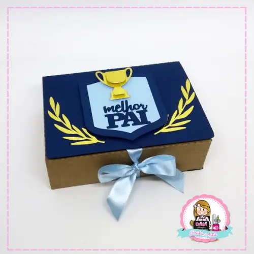 Presente / Lembrancinha Dia dos Pais - Caixa Aromatizador