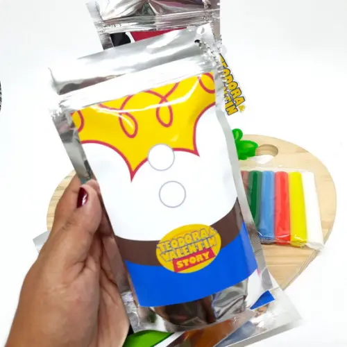 Saco Personalizado com Kit Massinha