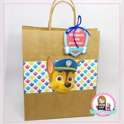 Sacola Personalizada Patrulha Canina