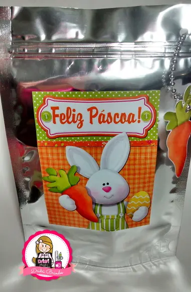 Saquinhos Metalizados Personalizados